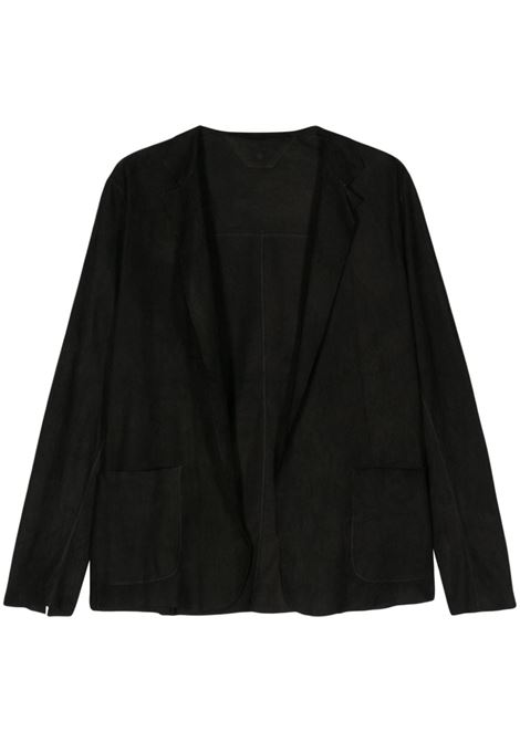 Giacca aperta in nero - uomo